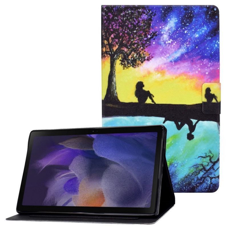 Peněženková Pouzdra Samsung Galaxy Tab A8 (2021) Snění Pod Stromečkem