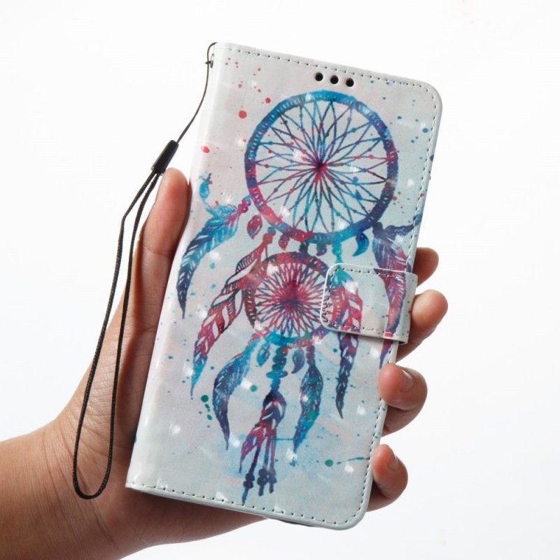 Pokrytí Samsung Galaxie A 2018 Chytá Sny Barevné 3d