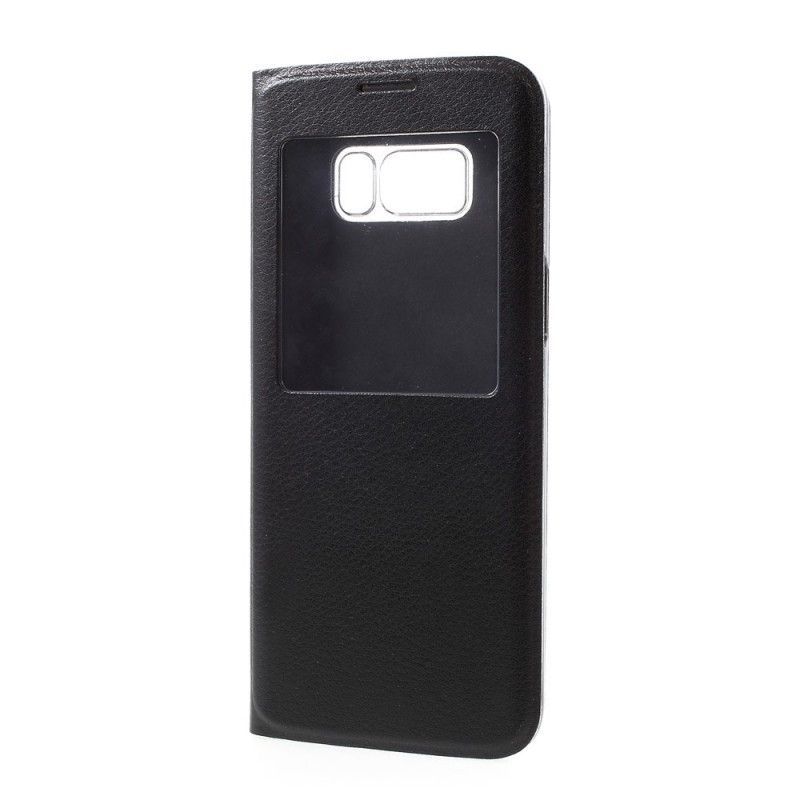 Potah S-view Kryt Samsung Galaxy S8 Plus Umělá Kůže