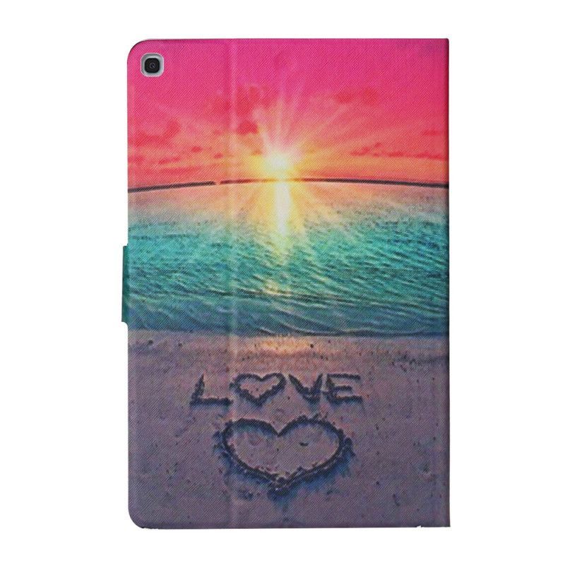 Pouzdro Na Samsung Galaxy Tab A 10.1 (2019) Sunset Love