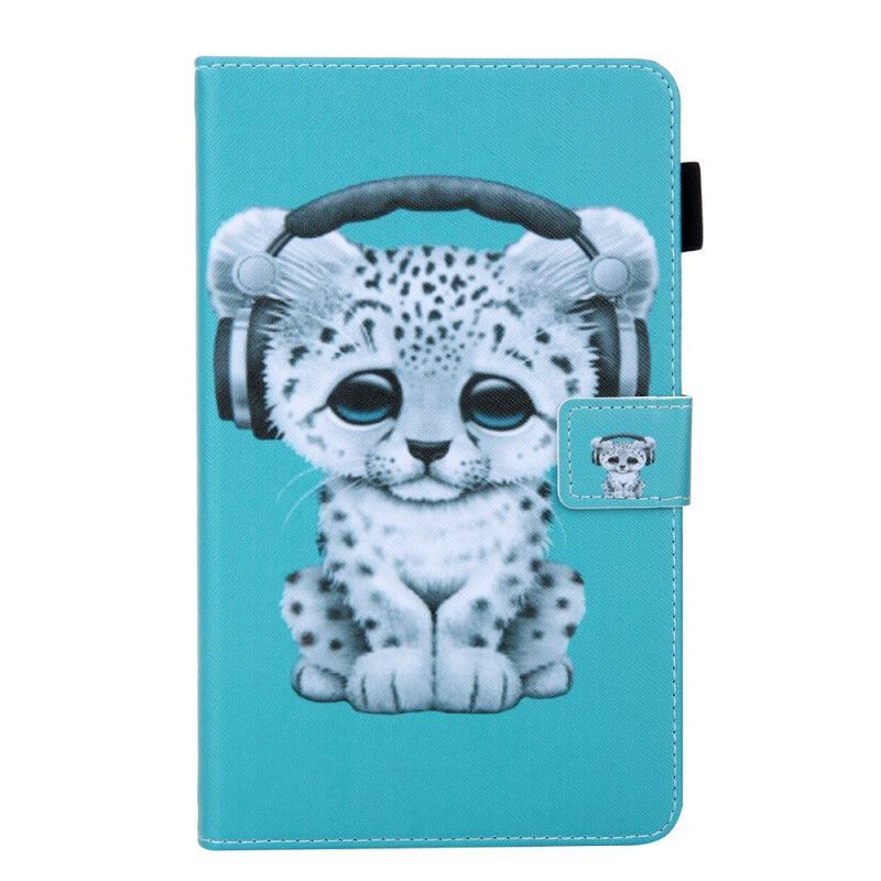 Pouzdro Na Samsung Galaxy Tab A 8.0 (2019) Mládě Leoparda