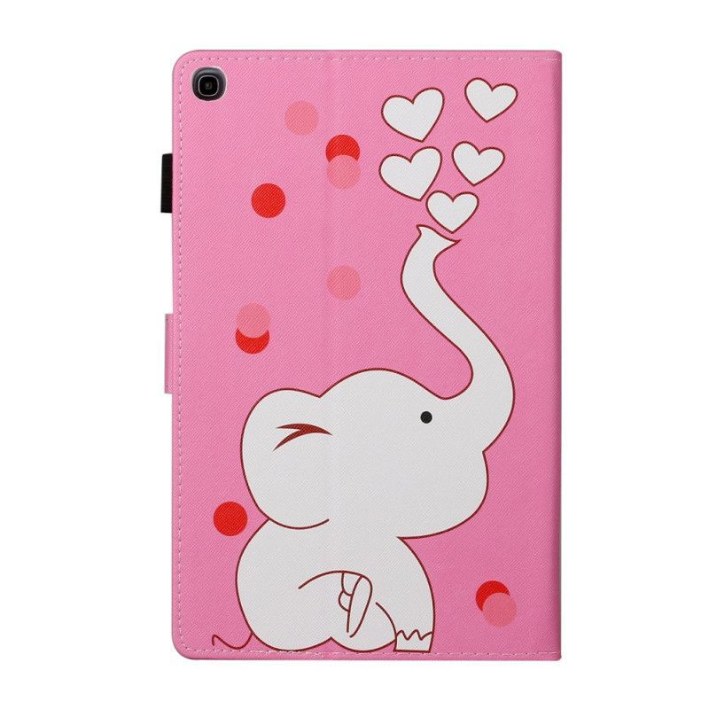 Pouzdro Na Samsung Galaxy Tab A 8.0 (2019) Zamilovaný Slon