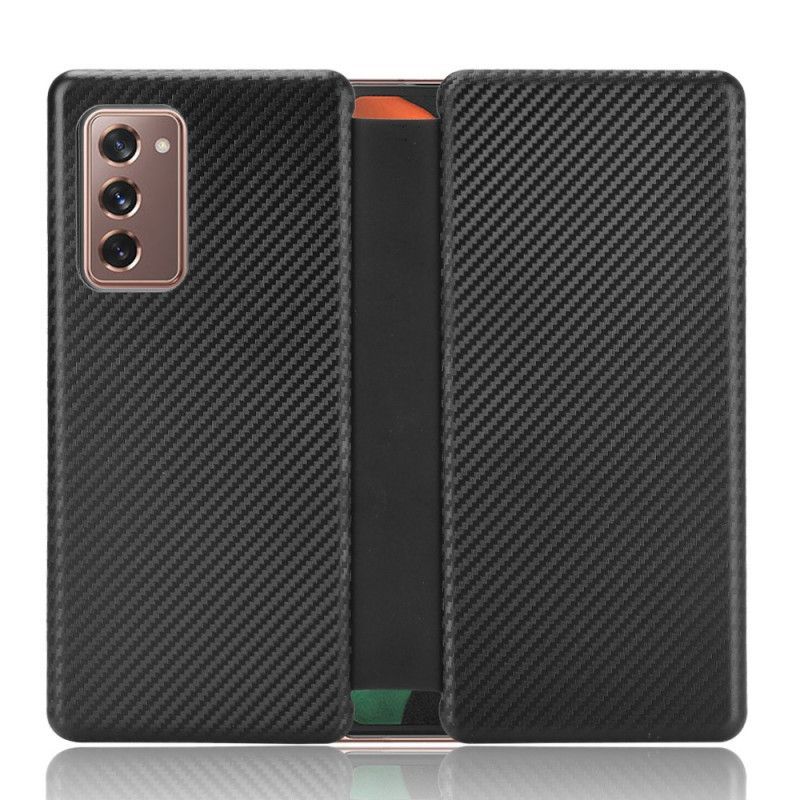 Pouzdro Na Samsung Galaxy Z Fold 2 Uhlíkové Vlákno