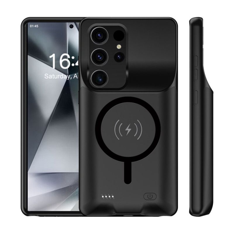 Pouzdro S Baterií 10 000mah Pro Samsung Galaxy S25 Ultra Externí Nabíječka S Magnetickým Uchycením