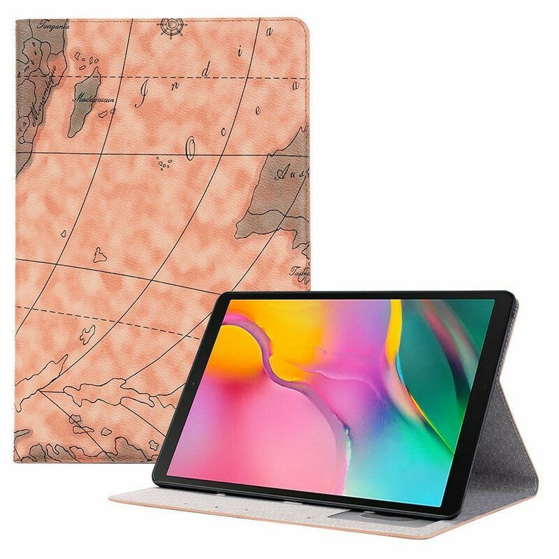 Pouzdro Samsung Galaxy Tab A7 Lite Stará Mapa