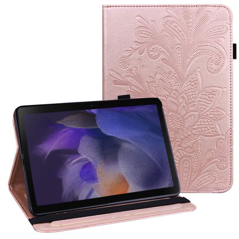 Pouzdro Samsung Galaxy Tab A8 (2021) Květinový Design