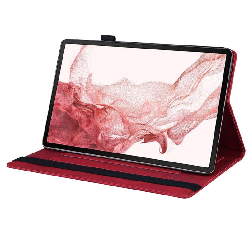 Pouzdro Samsung Galaxy Tab S10 Fe Držák Stylusu A Přední Kapsa