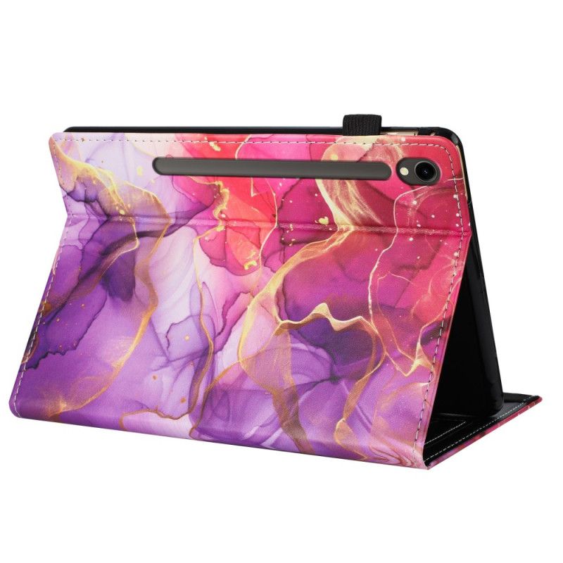 Pouzdro Samsung Galaxy Tab S10 Fe Mramorový Duch