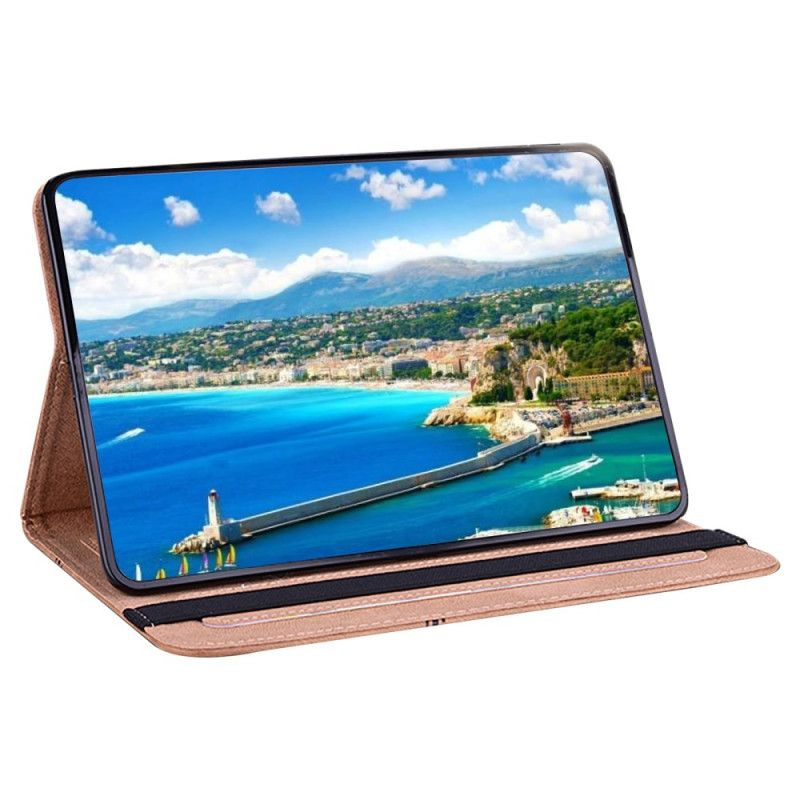 Pouzdro Samsung Galaxy Tab S10 Plus Růžový Vzor