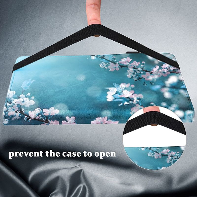 Pouzdro Samsung Galaxy Tab S10 Plus Švestkové Květy