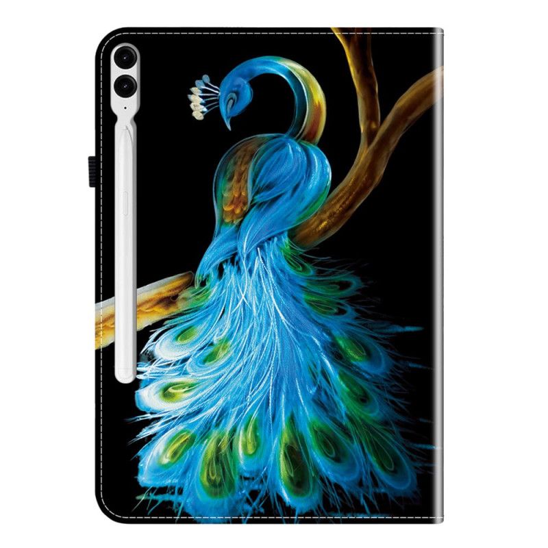 Pouzdro Samsung Galaxy Tab S10 Plus Vzor Páva