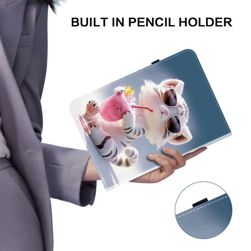 Pouzdro Samsung Galaxy Tab S10 Plus Vzor Tygra