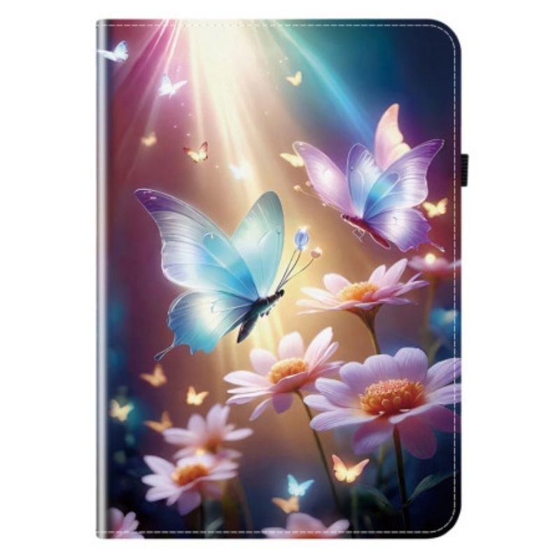 Pouzdro Samsung Galaxy Tab S11 Motýli Ve Světle