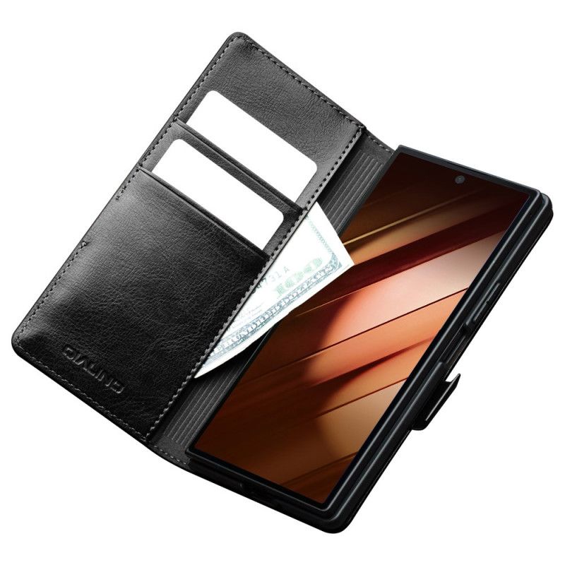 Pouzdro Samsung Galaxy Z Fold 7 Kožený Držák Na Karty