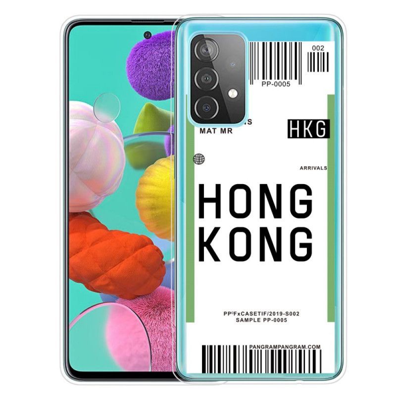 Samsung Galaxy A72 4g / A52 5g Palubní Vstupenka Do Hongkongského Pouzdra