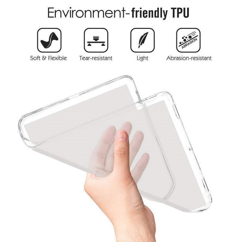 Samsung Galaxy Tab A 10.1 (2019) Průhledné Silikonové Pouzdro
