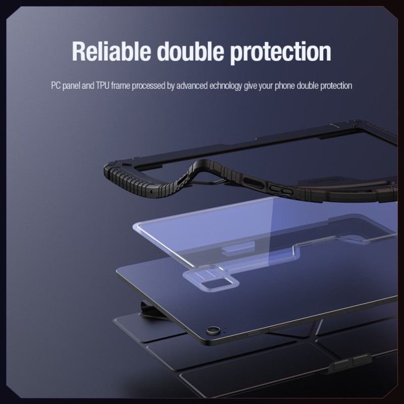 Samsung Galaxy Tab S10 Fe Plus Nárazník Nillkin S Origami Stojánkem A Posuvným Krytem