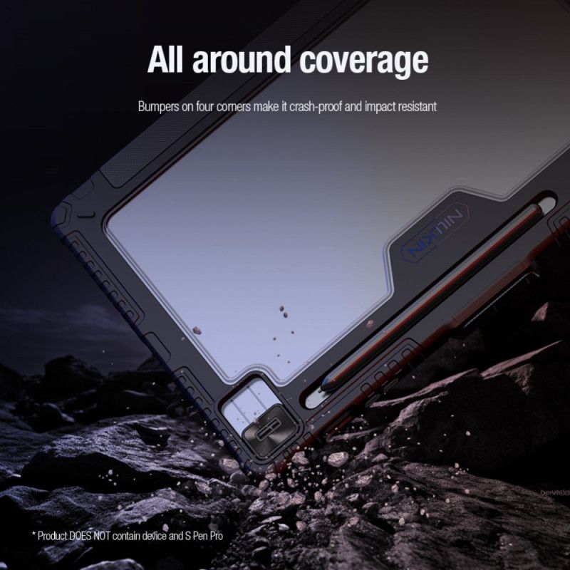 Samsung Galaxy Tab S10 Fe Plus Nárazník Nillkin S Origami Stojánkem A Posuvným Krytem