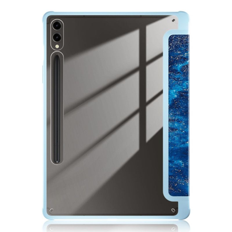 Samsung Galaxy Tab S10 Plus Průhledná Zadní Strana S Vlnami