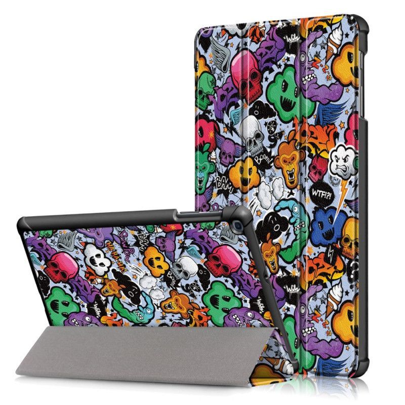Smart Case Samsung Galaxy Tab A 10.1 (2019) Zesílené Graffiti