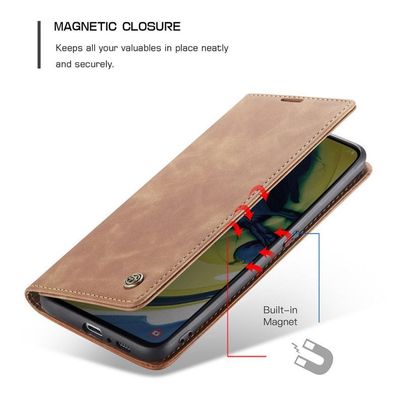 Vyklápěcí Kryt Samsung Galaxy A90 / A80 Kaseme Z Umělé Kůže