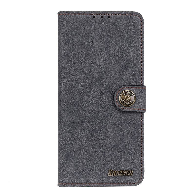 Flipové Pouzdro Na Sony Xperia 10 IV Khazneh Vintage Štípaná Kůže