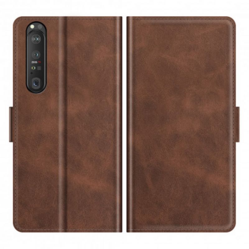 Flipové Pouzdro Sony Xperia 1 Iii Klasická Dvojitá Klapka