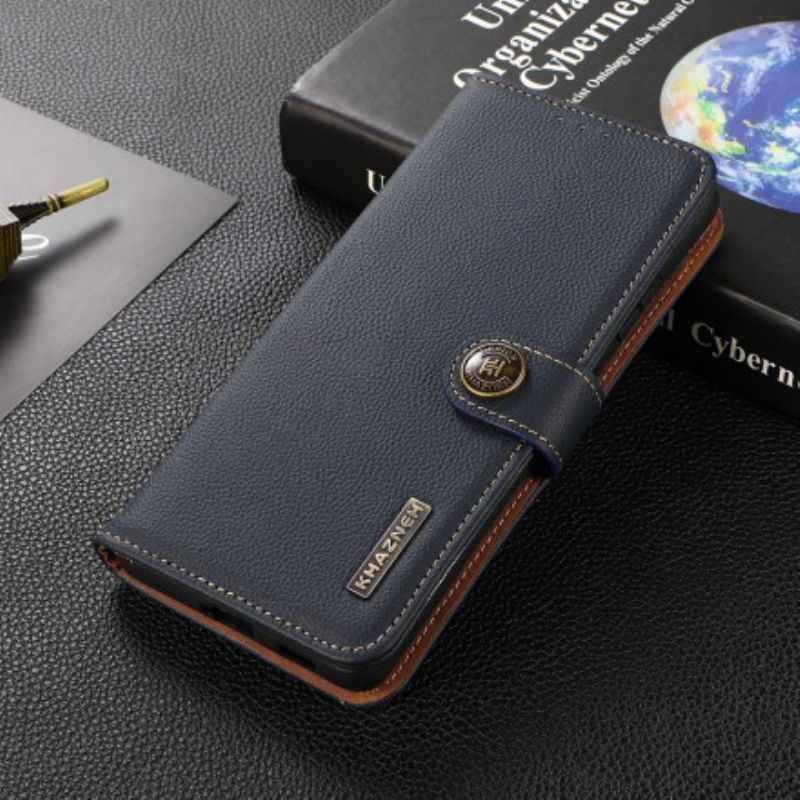 Flipové Pouzdro Sony Xperia 1 Iii Rfid Khazneh Imitace Kůže