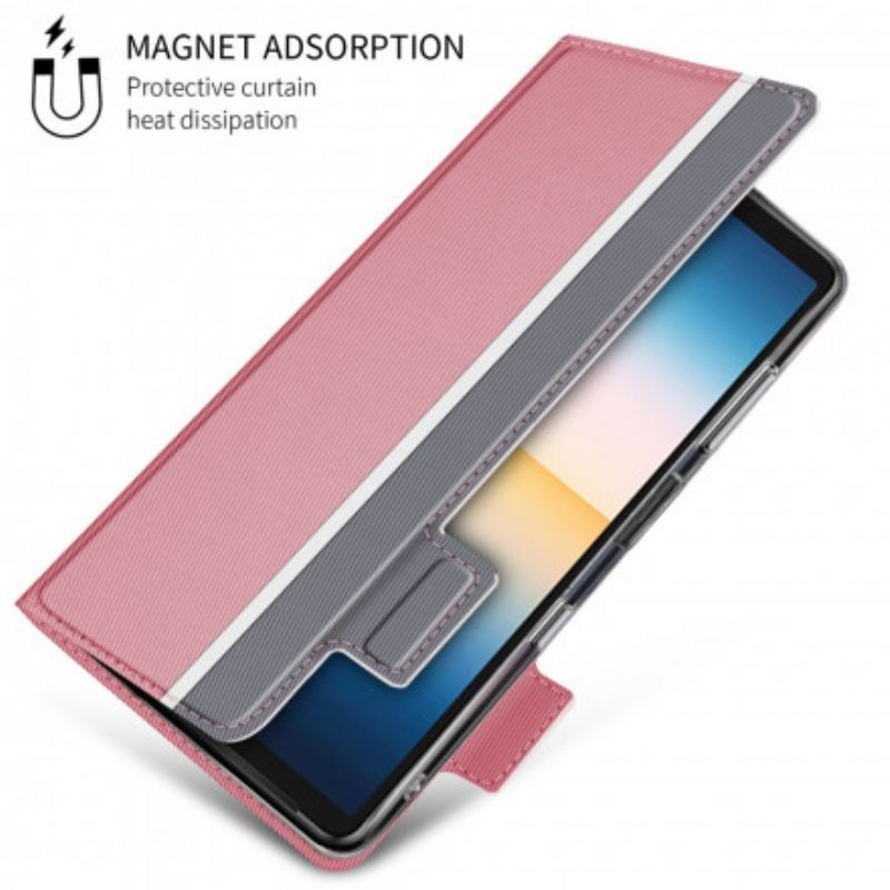Flipové Pouzdro Sony Xperia 10 Iii Bicolor Baiyu Série