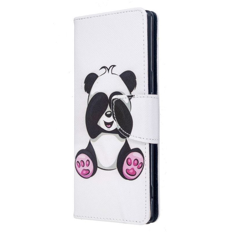 Flipové Pouzdro Sony Xperia 5 Panda Zábava