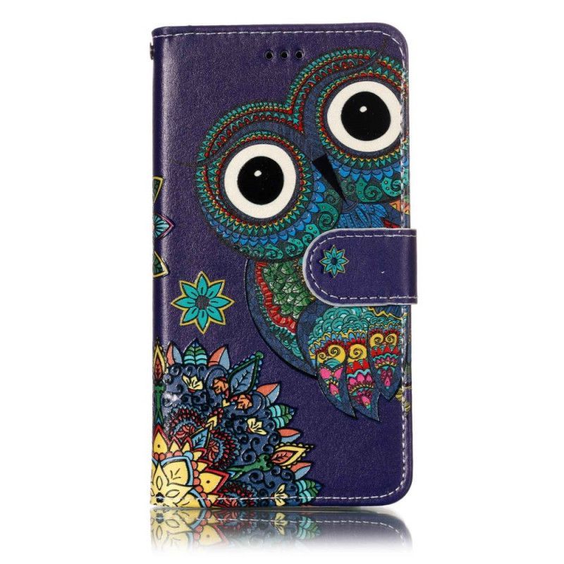 Flipové Pouzdro Sony Xperia L2 Sova Ve Vesmíru Mandaly