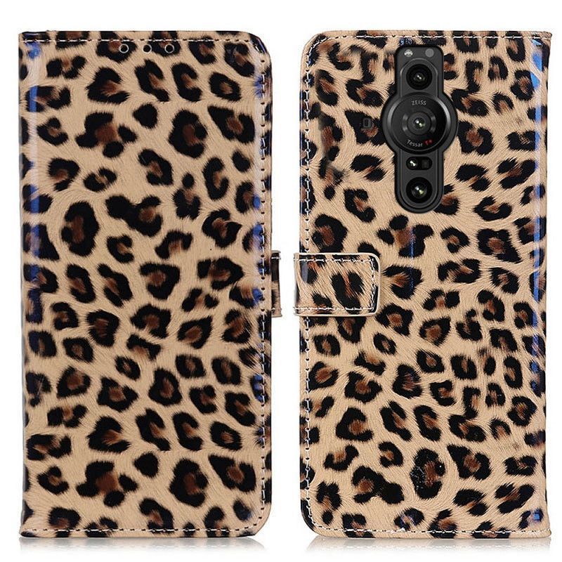 Flipové Pouzdro Sony Xperia Pro-i Leopard