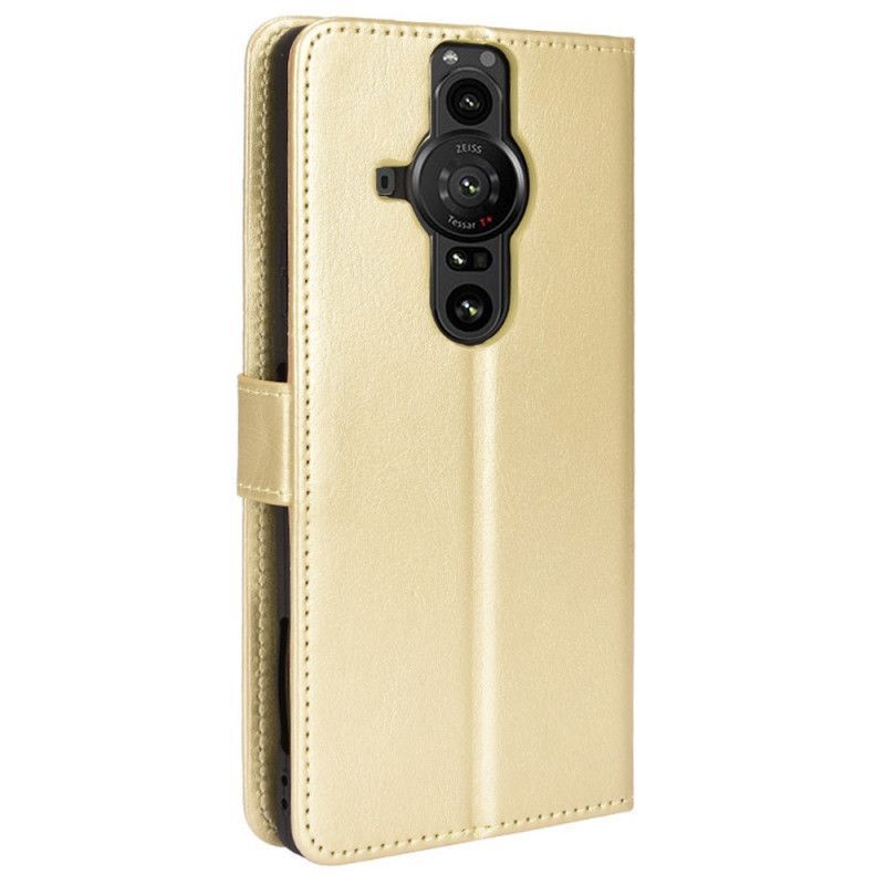 Flipové Pouzdro Sony Xperia Pro-i Lesklá Imitace Kůže