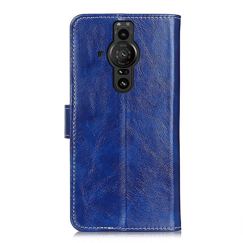 Flipové Pouzdro Sony Xperia Pro-i Lesklé A Viditelné Švy