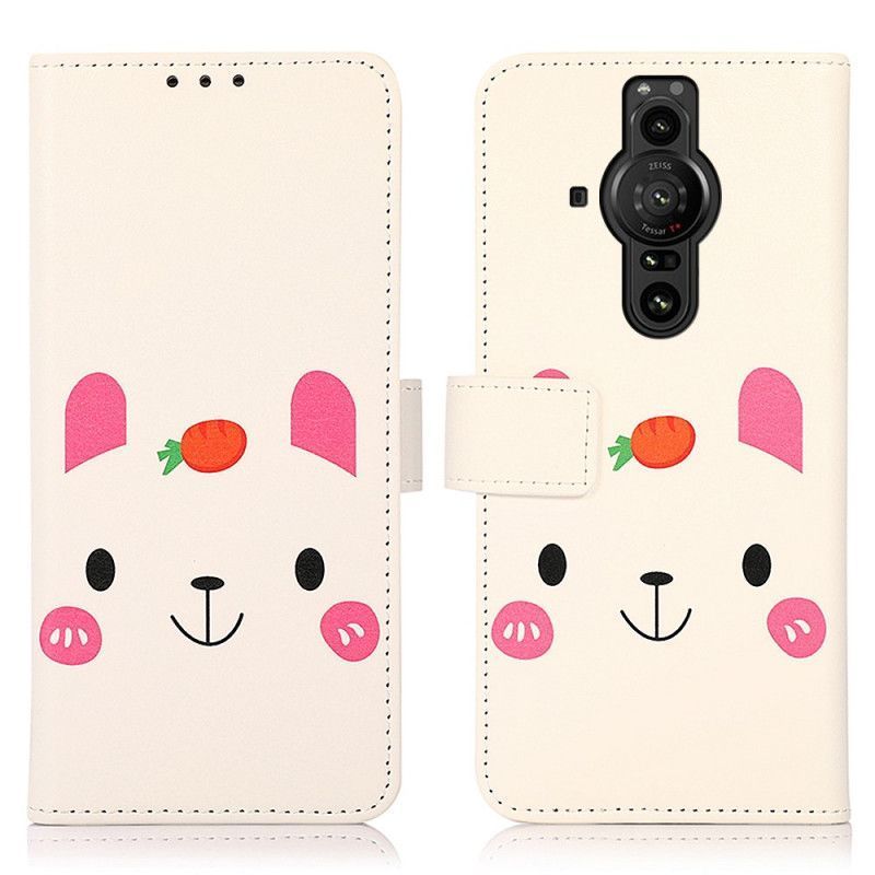 Flipové Pouzdro Sony Xperia Pro-i Zábavná Karikatura