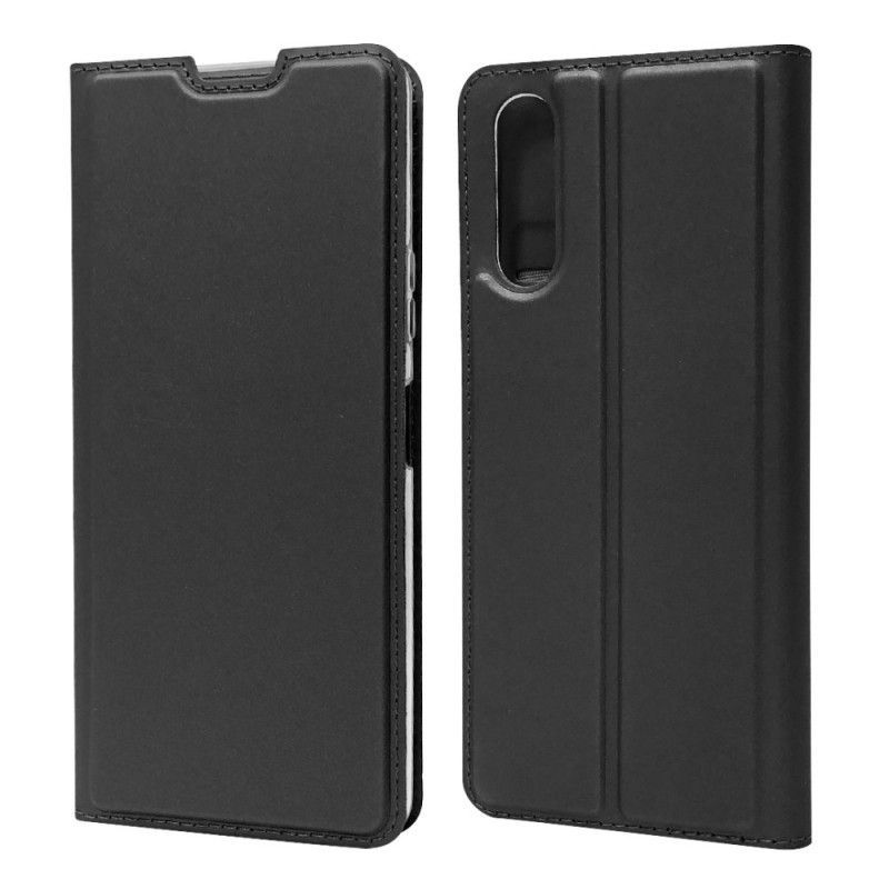 Kožené Pouzdro Folio Sony Xperia 10 Ii Magnetická Spona