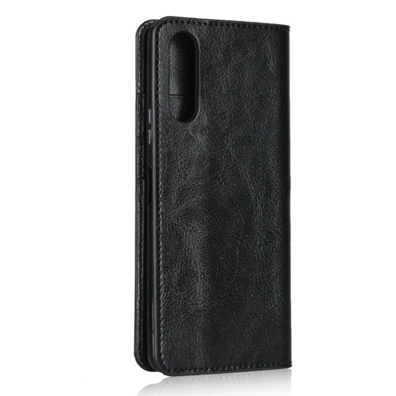 Kožené Pouzdro Folio Sony Xperia 10 Ii Pravá Kůže