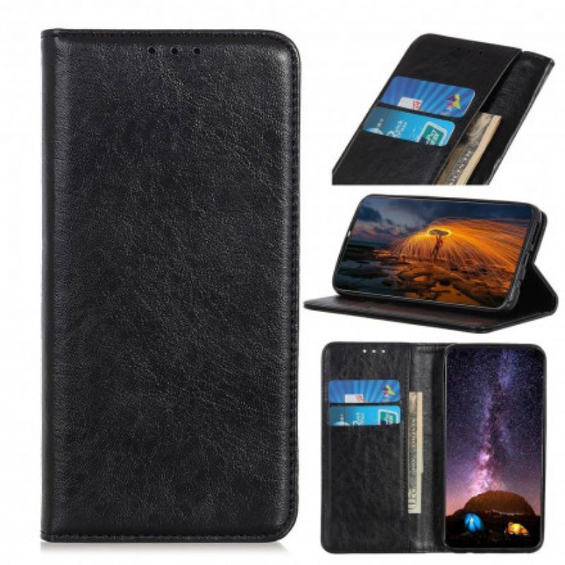 Kožené Pouzdro Folio Sony Xperia 10 Iii Texturovaná Štípenka