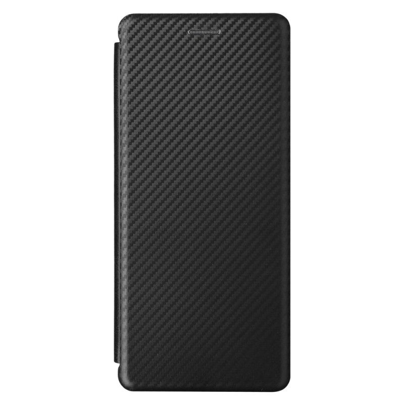 Kožené Pouzdro Folio Sony Xperia 10 Vi Uhlíkové Vlákno