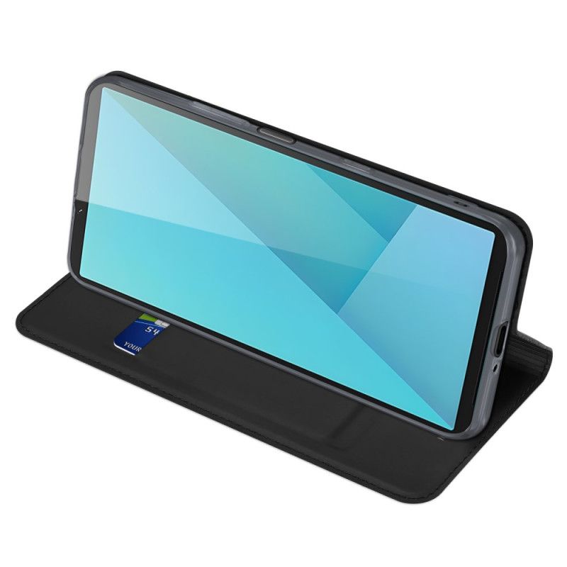 Kožené Pouzdro Folio Sony Xperia 10 Vii Skin Pro Series Dux Ducis