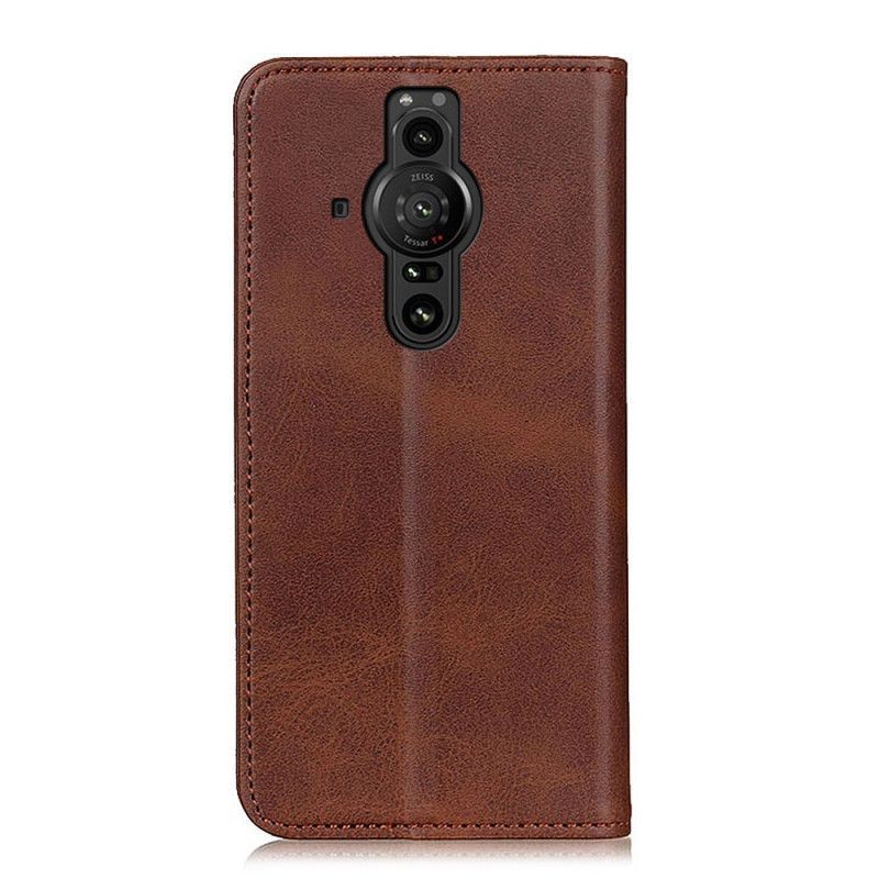 Kožené Pouzdro Folio Sony Xperia Pro-i Elegantní Štípenka
