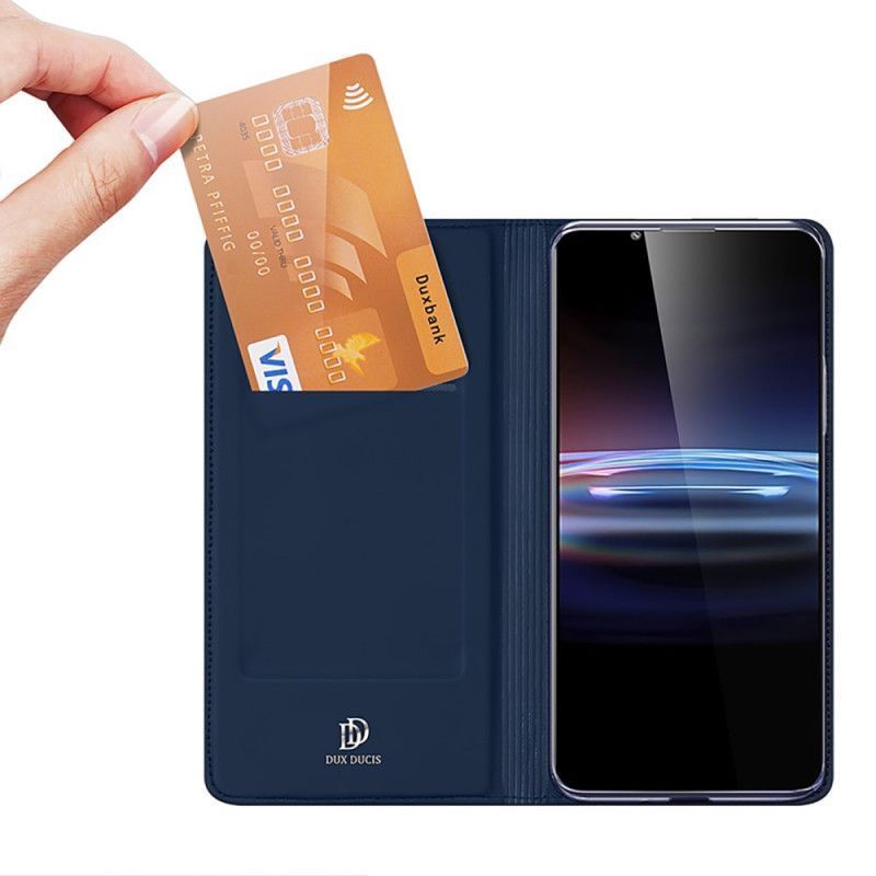 Kožené Pouzdro Folio Sony Xperia Pro-i Kůže Pro Dux Ducis