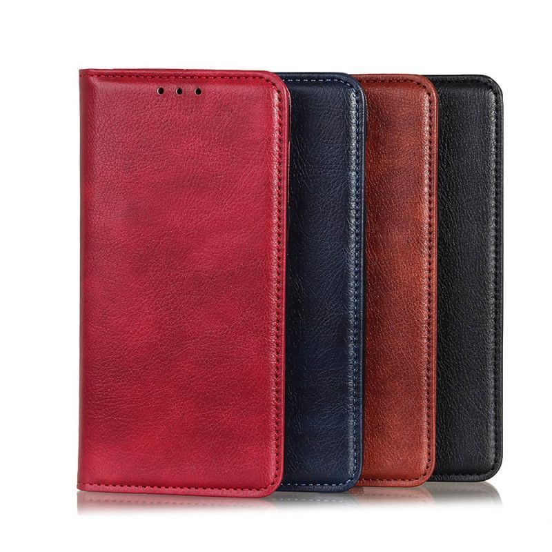 Kožené Pouzdro Folio Sony Xperia Pro-i Litchi Štípaná Kůže