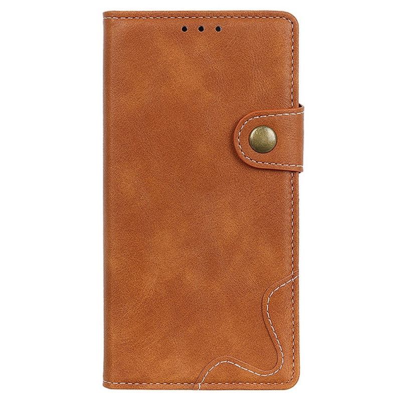 Kožené Pouzdro Na Sony Xperia 1 IV Šití Design