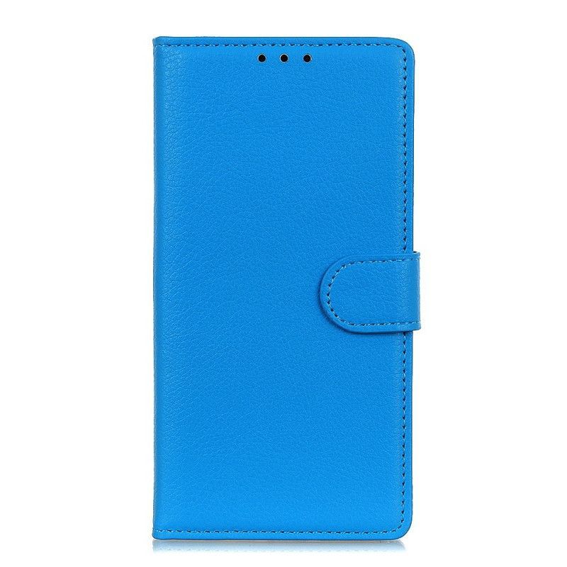 Kožené Pouzdro Na Sony Xperia 1 IV Tradiční Umělá Kůže Litchi