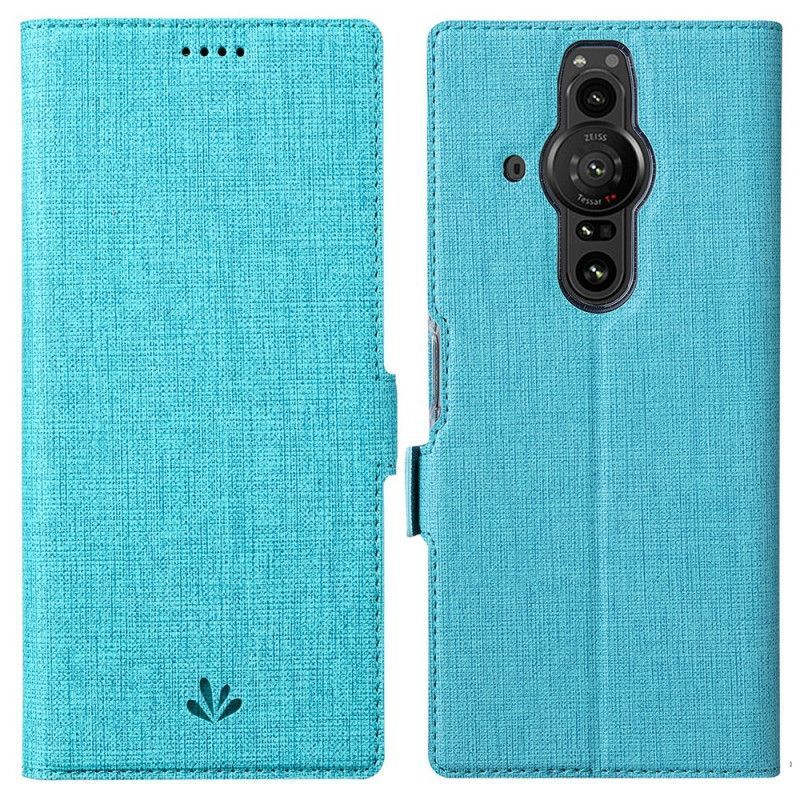 Kožené Pouzdro Na Sony Xperia Pro-i Vili Dmx S Texturou