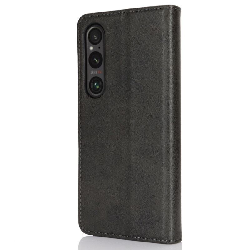 Kožené Pouzdro Sony Xperia 1 Vi Štípaná Kůže