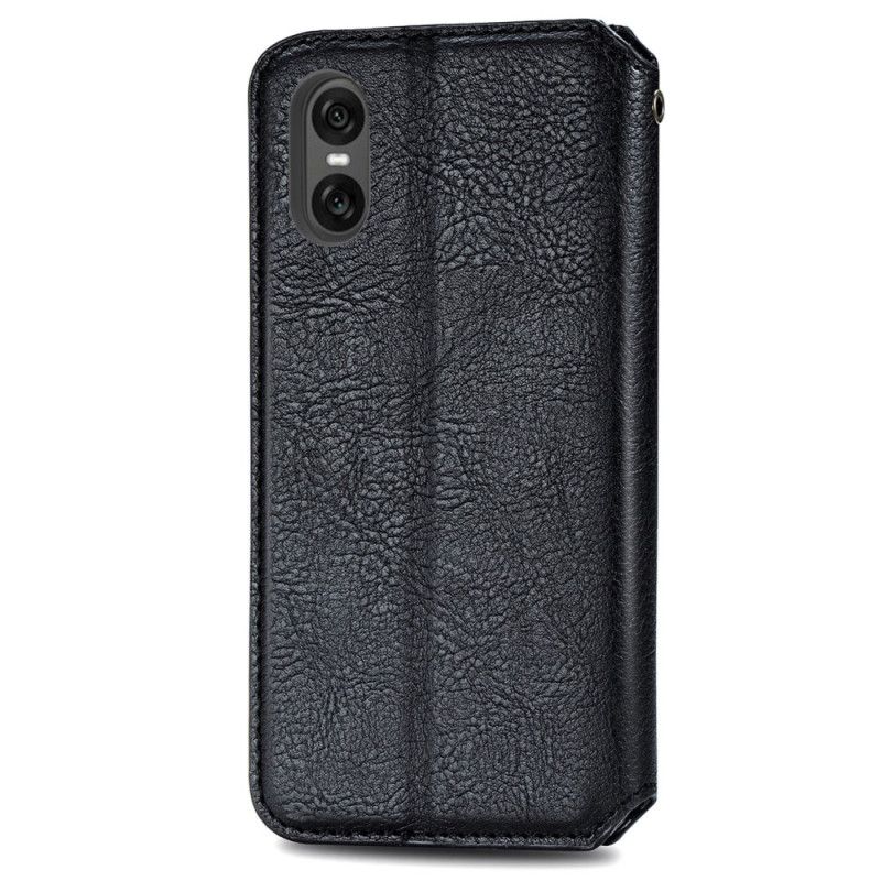 Kožené Pouzdro Sony Xperia 10 Vi Kryty Na Mobil Vintage Frieze