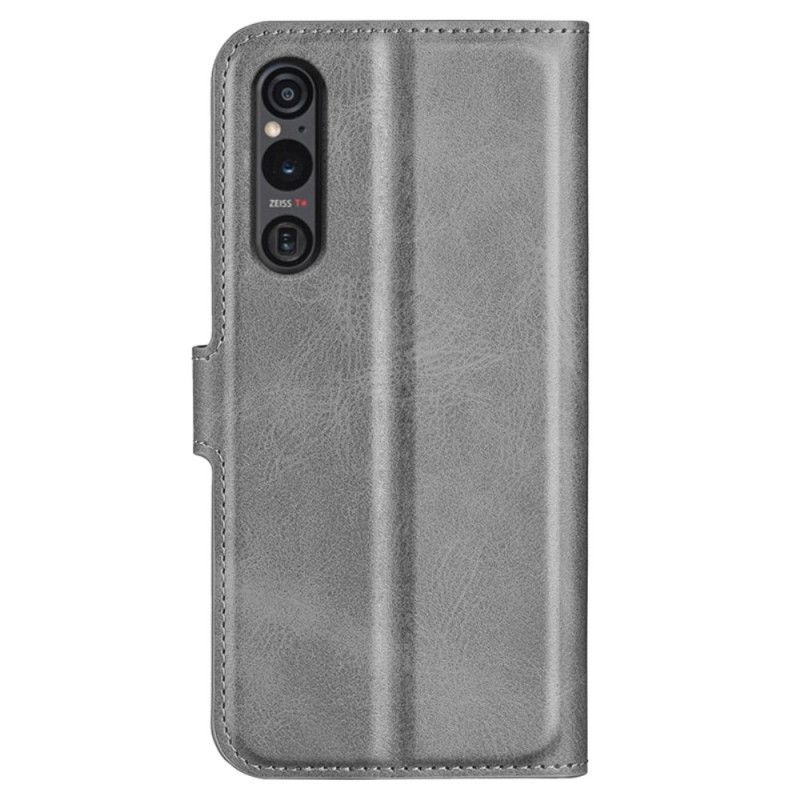 Kožený Kryt Na Sony Xperia 1 Vi Styl Kůže