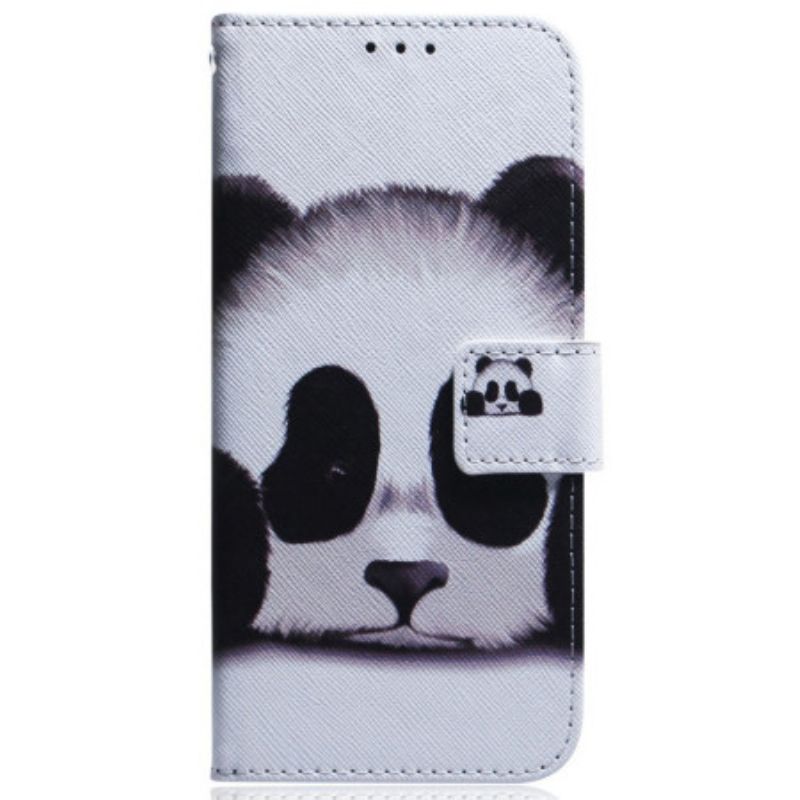 Kožený Kryt Na Sony Xperia 10 Vii Panda